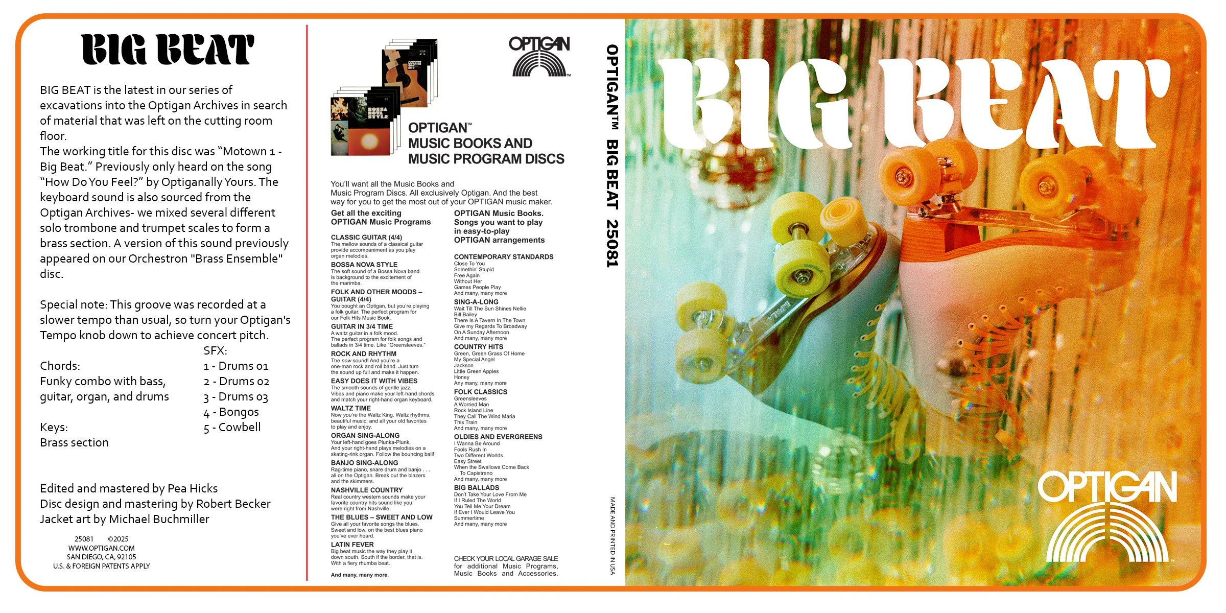Big Beat - Optigan Disc - Image 2