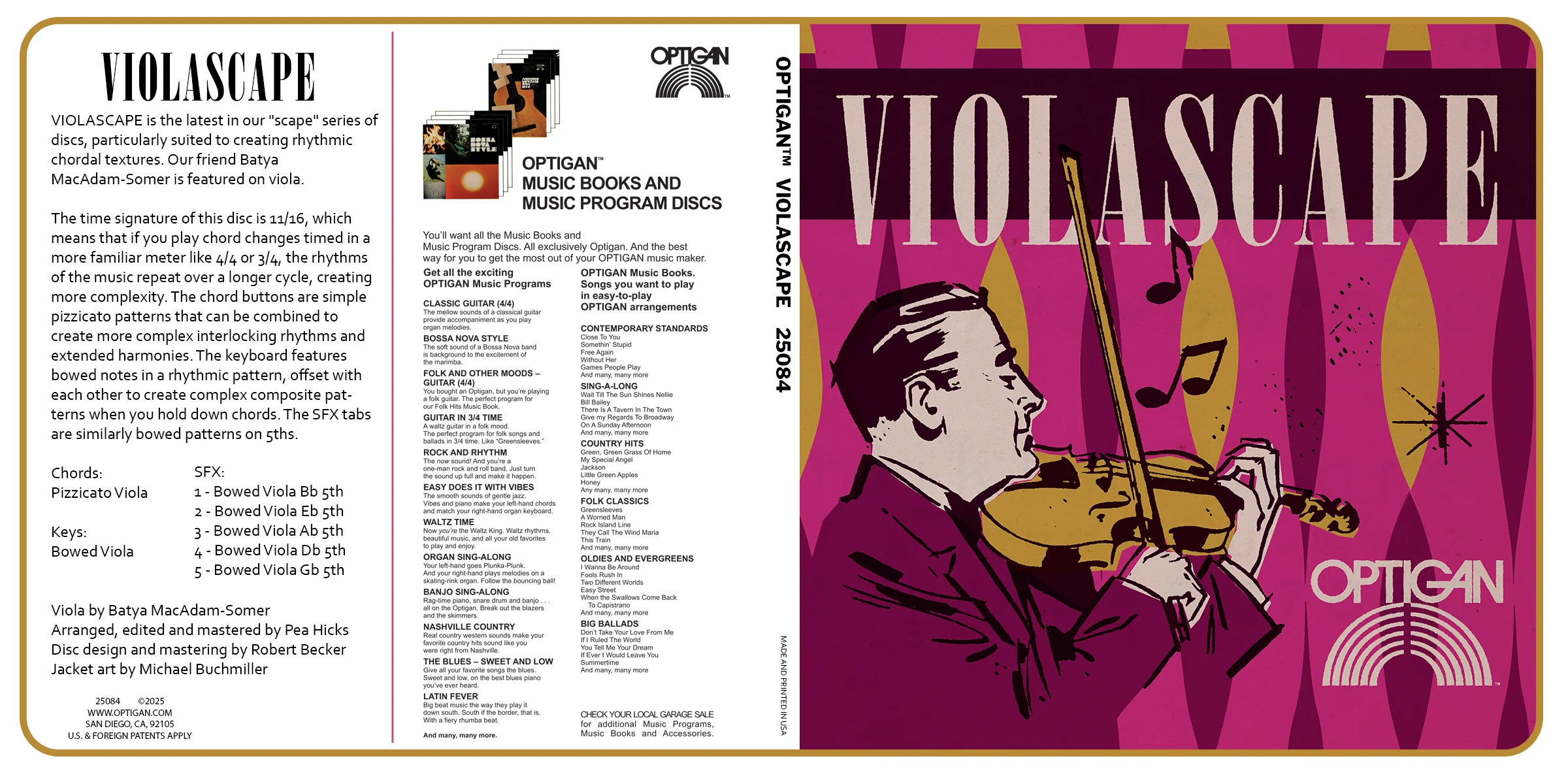VIOLASCAPE - Panoptigon Disc - Image 2